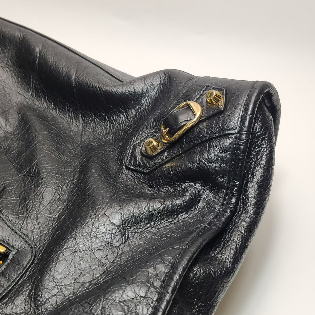 Balenciaga Classic City Medium Black GHW