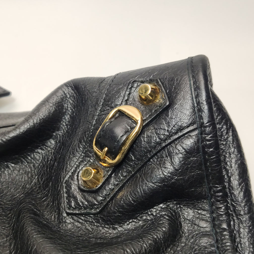 Balenciaga Classic City Medium Black GHW