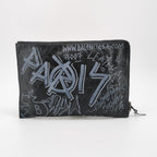 Balenciaga Graffiti Clutch Black