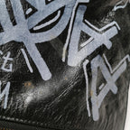 Balenciaga Graffiti Clutch Black