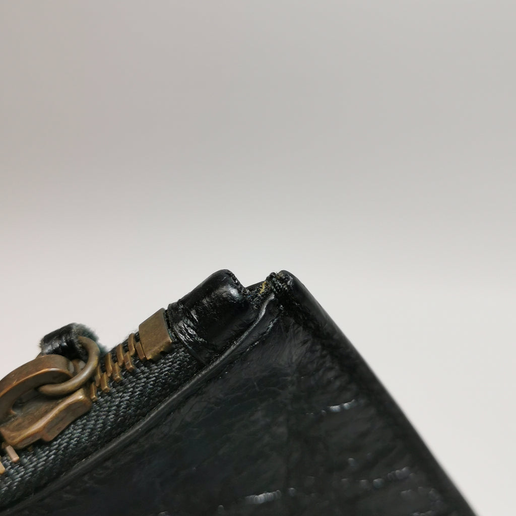 Balenciaga Graffiti Clutch Black