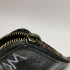 Balenciaga Graffiti Clutch Black