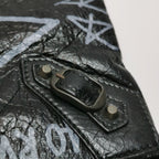 Balenciaga Graffiti Clutch Black