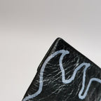 Balenciaga Graffiti Clutch Black
