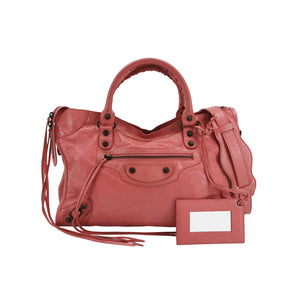 Balenciaga Classic City Medium Pink Rose Bruyere