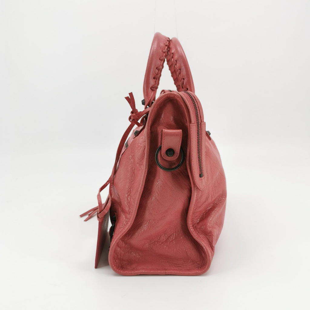 Balenciaga Classic City Medium Pink Rose Bruyere