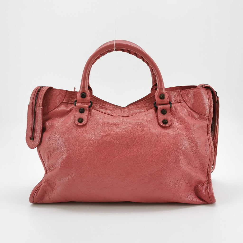 Balenciaga Classic City Medium Pink Rose Bruyere