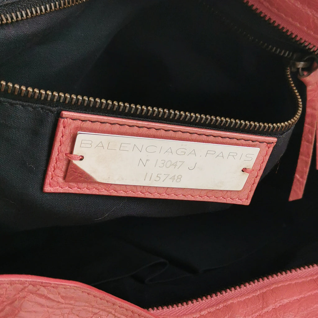 Balenciaga Classic City Medium Pink Rose Bruyere