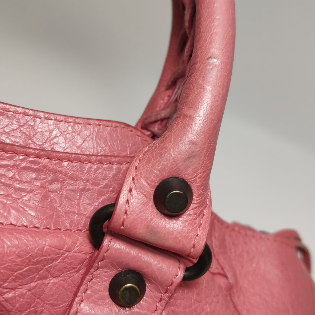 Balenciaga Classic City Medium Pink Rose Bruyere