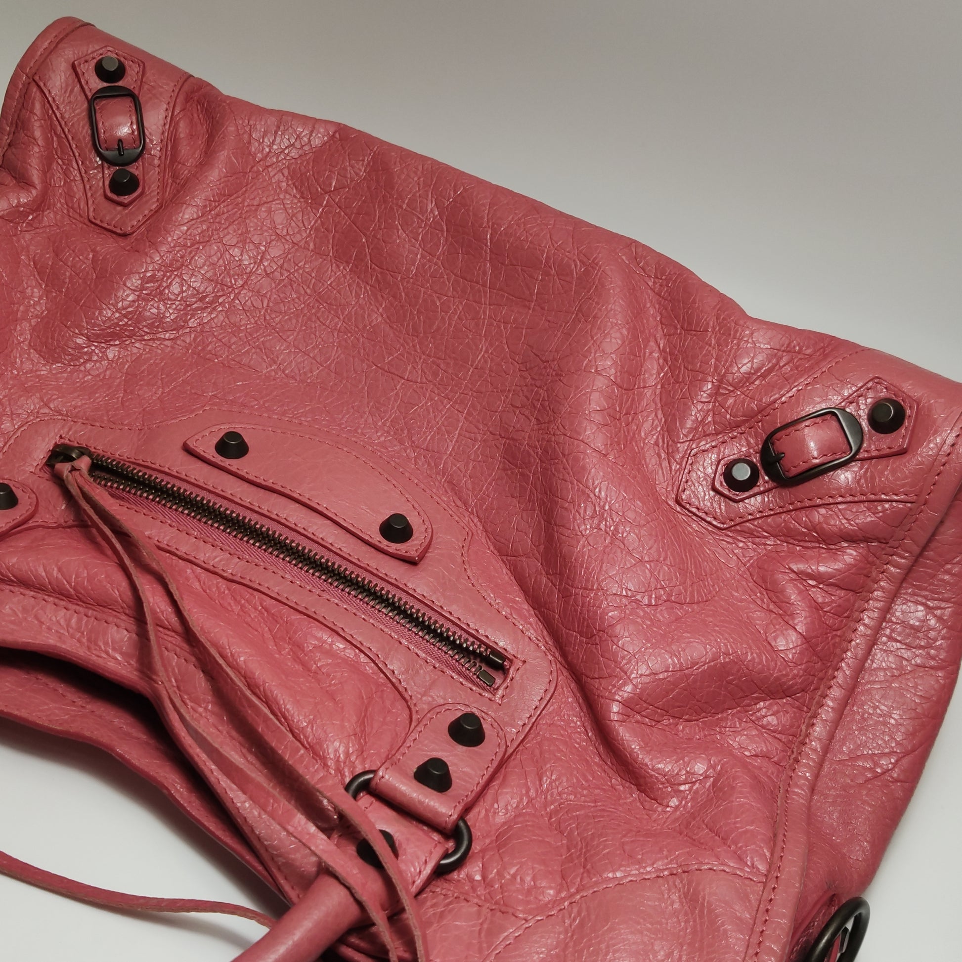 Balenciaga Classic City Medium Pink Rose Bruyere