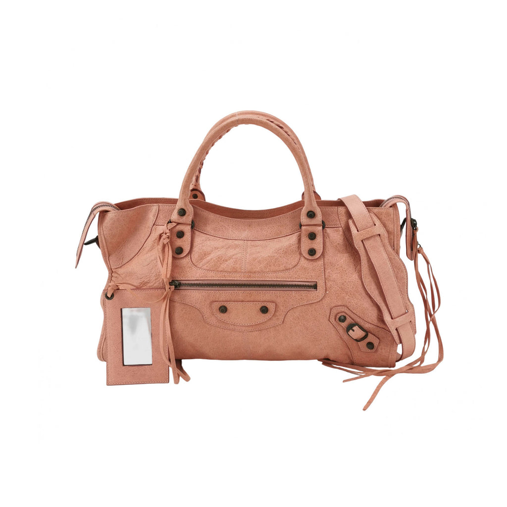Balenciaga City Part Time Peach