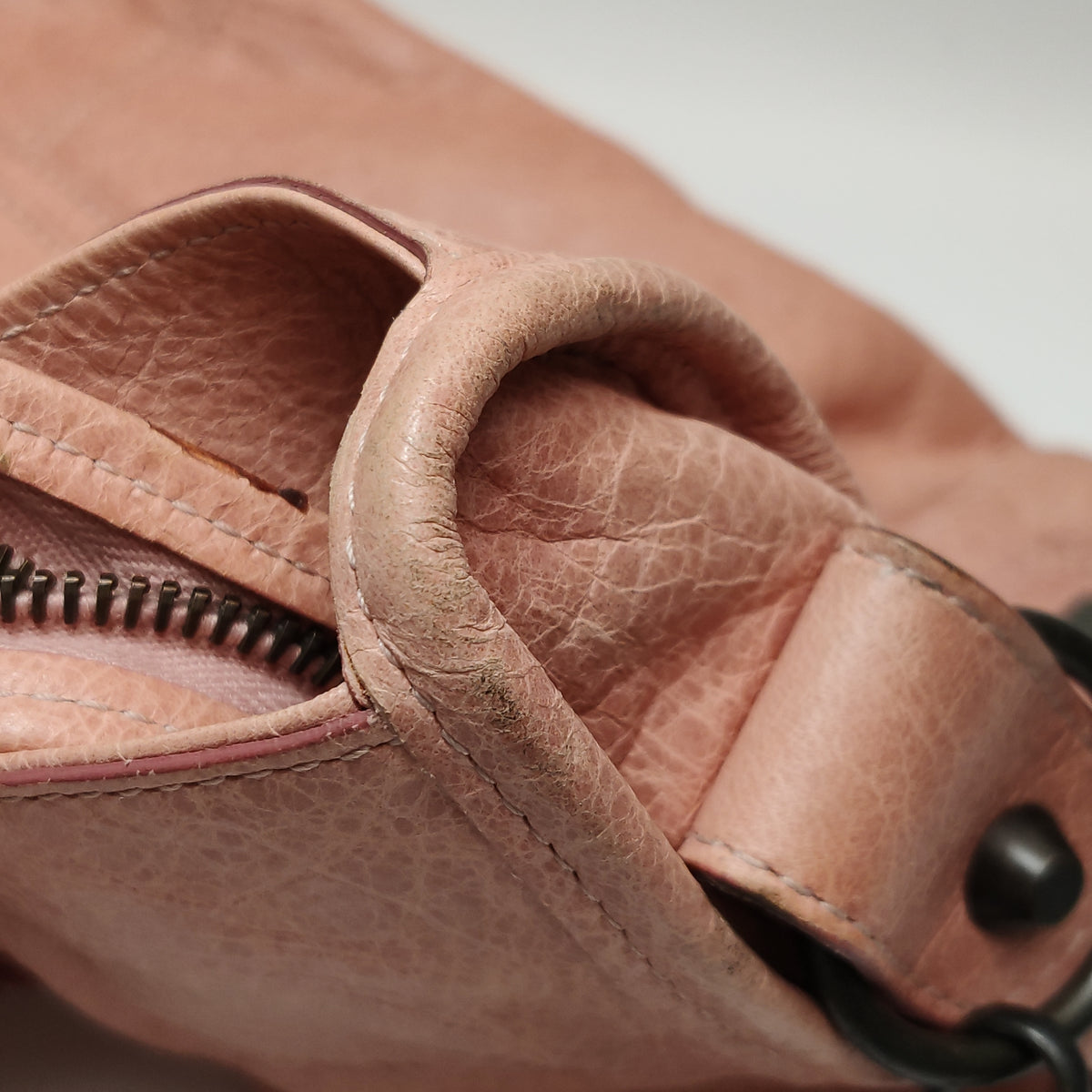 Balenciaga City Part Time Peach