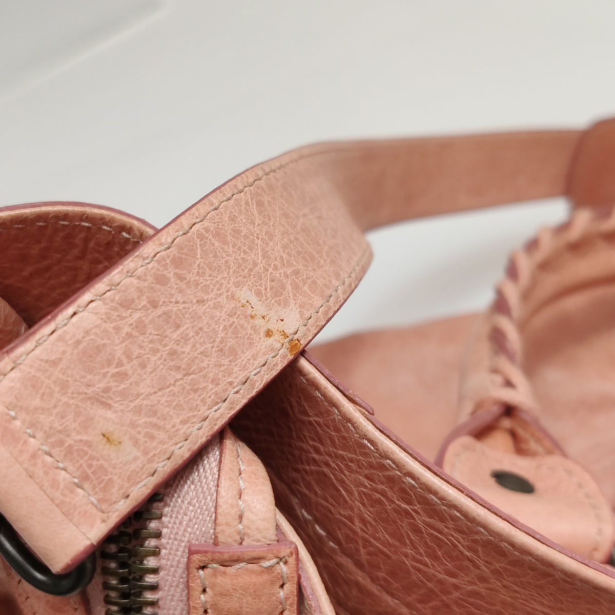 Balenciaga City Part Time Peach