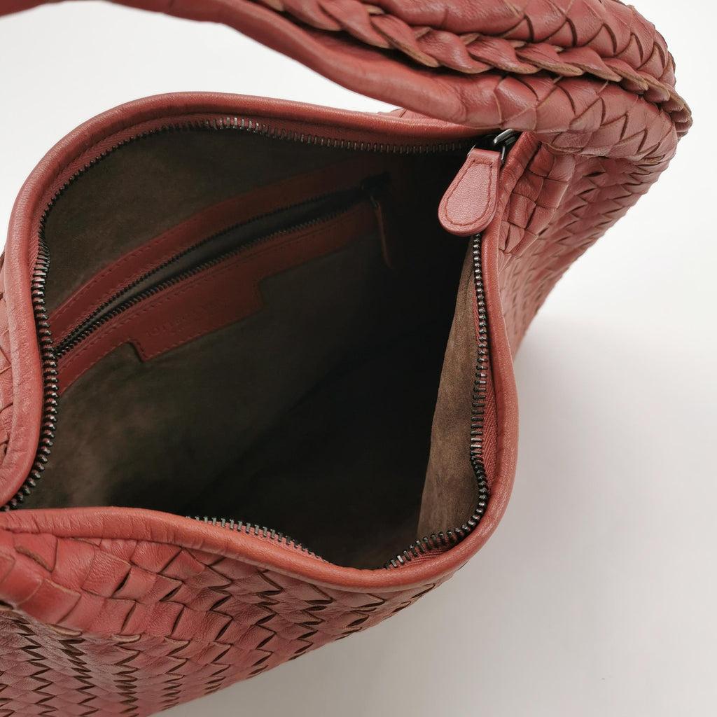 Bottega Veneta Intrecciato Hobo Rust 40cm