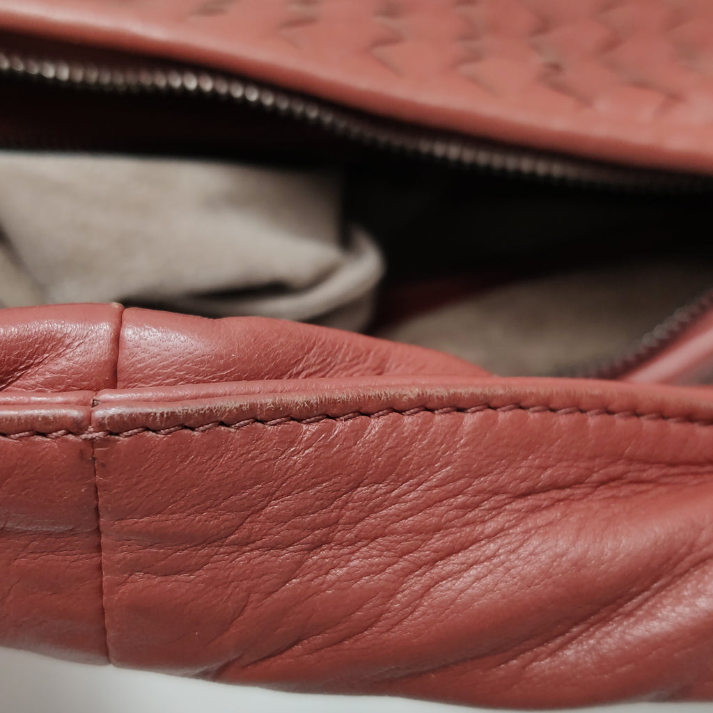 Bottega Veneta Intrecciato Hobo Rust 40cm