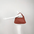 Bottega Veneta Intrecciato Hobo Red Orange