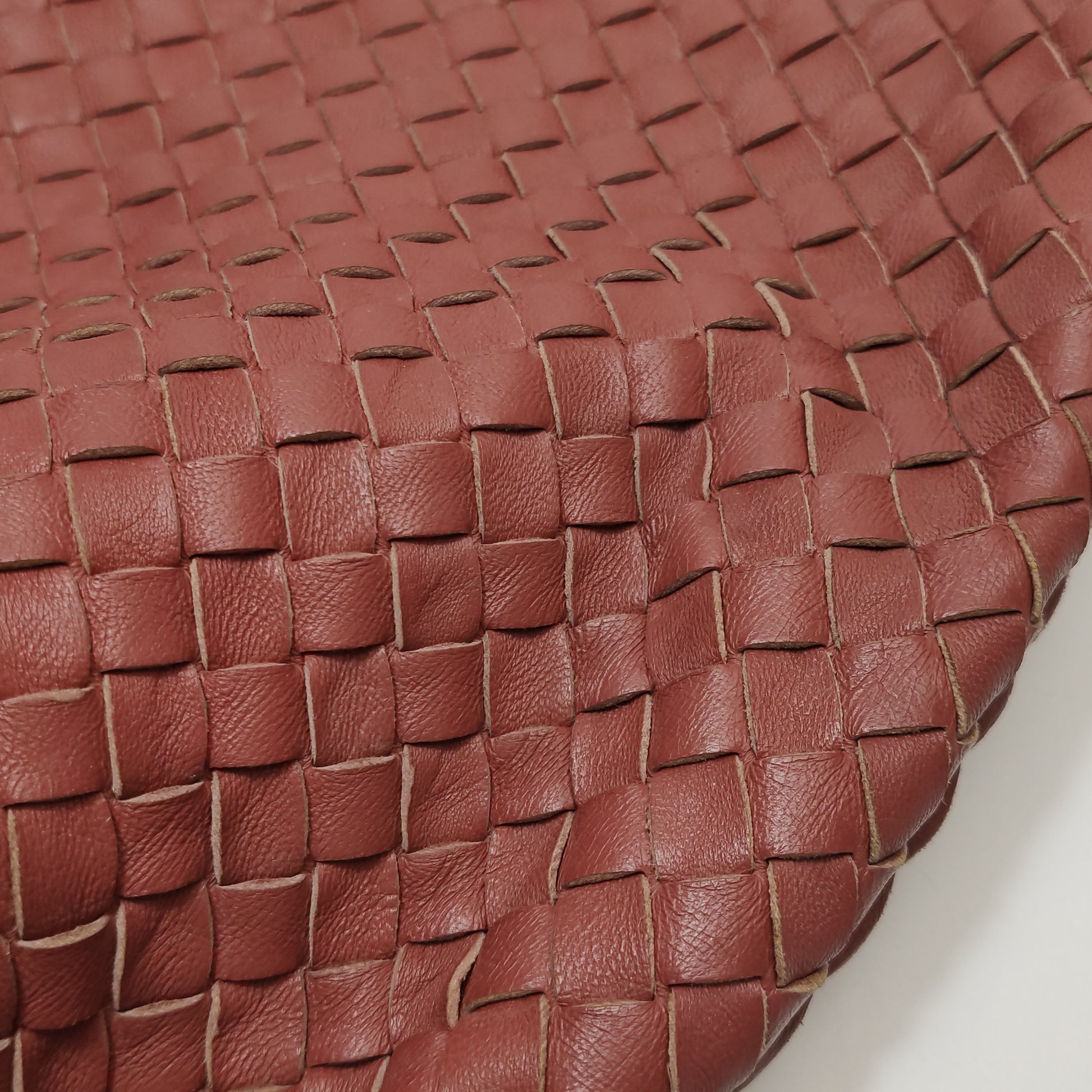 Bottega Veneta Intrecciato Hobo Red Orange