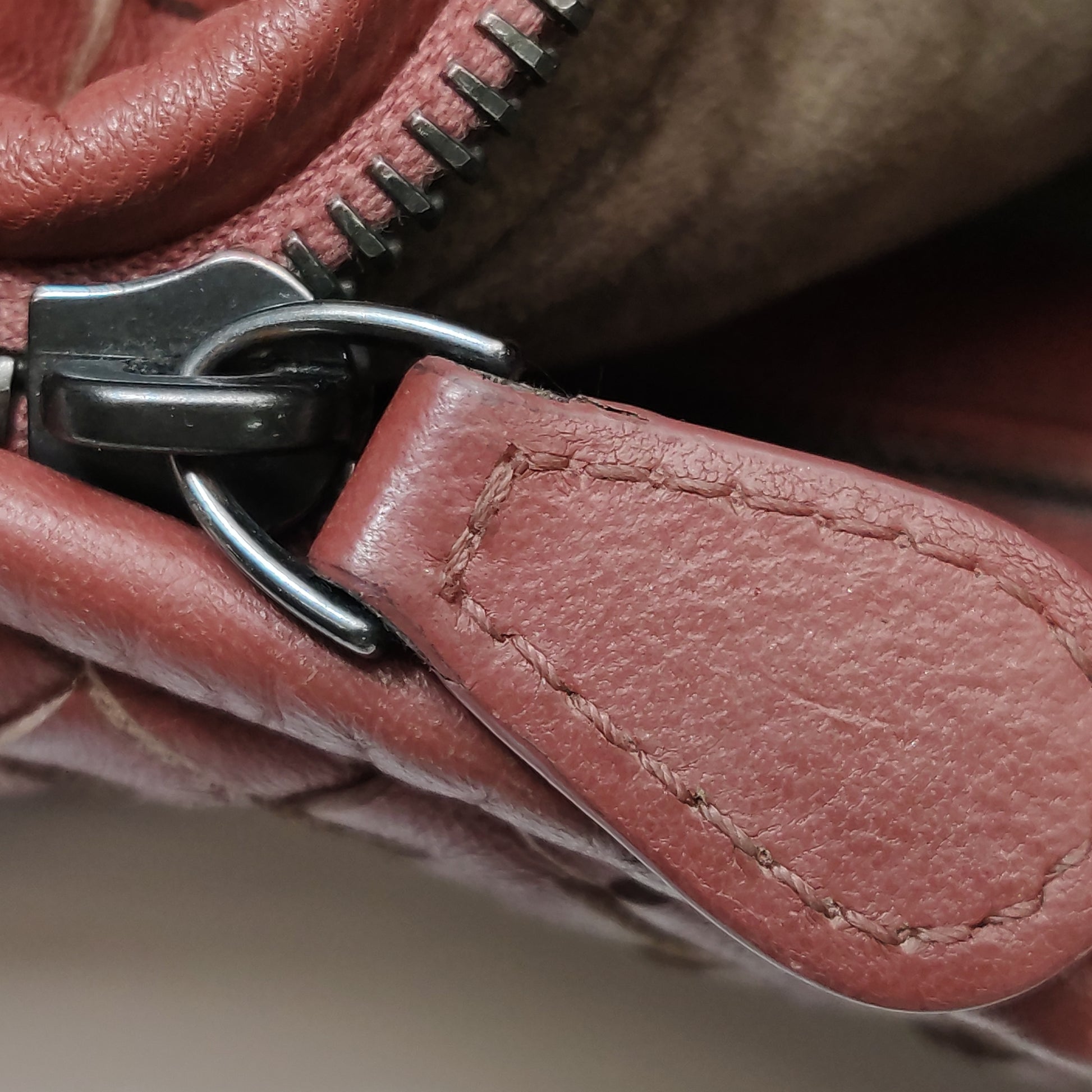 Bottega Veneta Intrecciato Hobo Red Orange