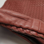 Bottega Veneta Intrecciato Hobo Red Orange
