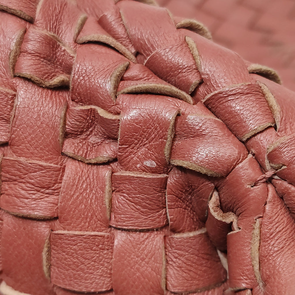 Bottega Veneta Intrecciato Hobo Red Orange
