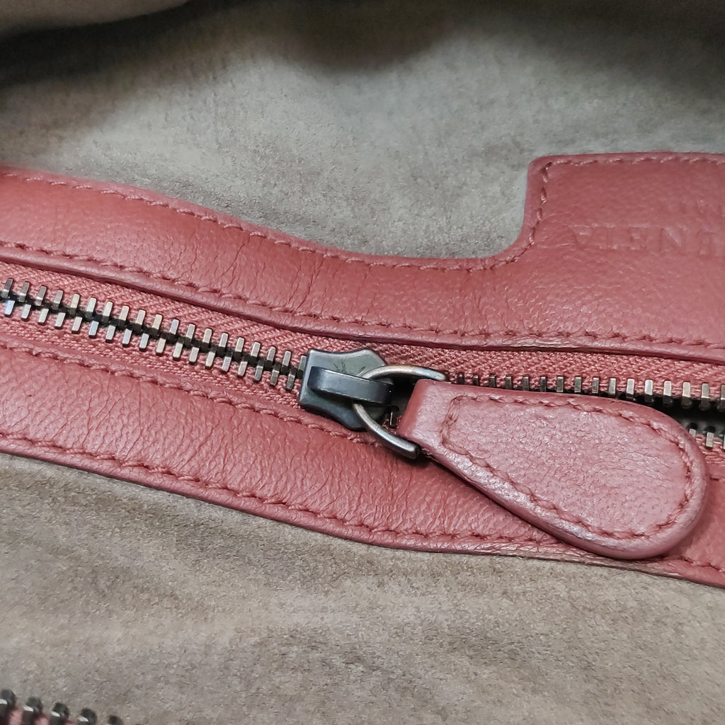 Bottega Veneta Intrecciato Hobo Red Orange