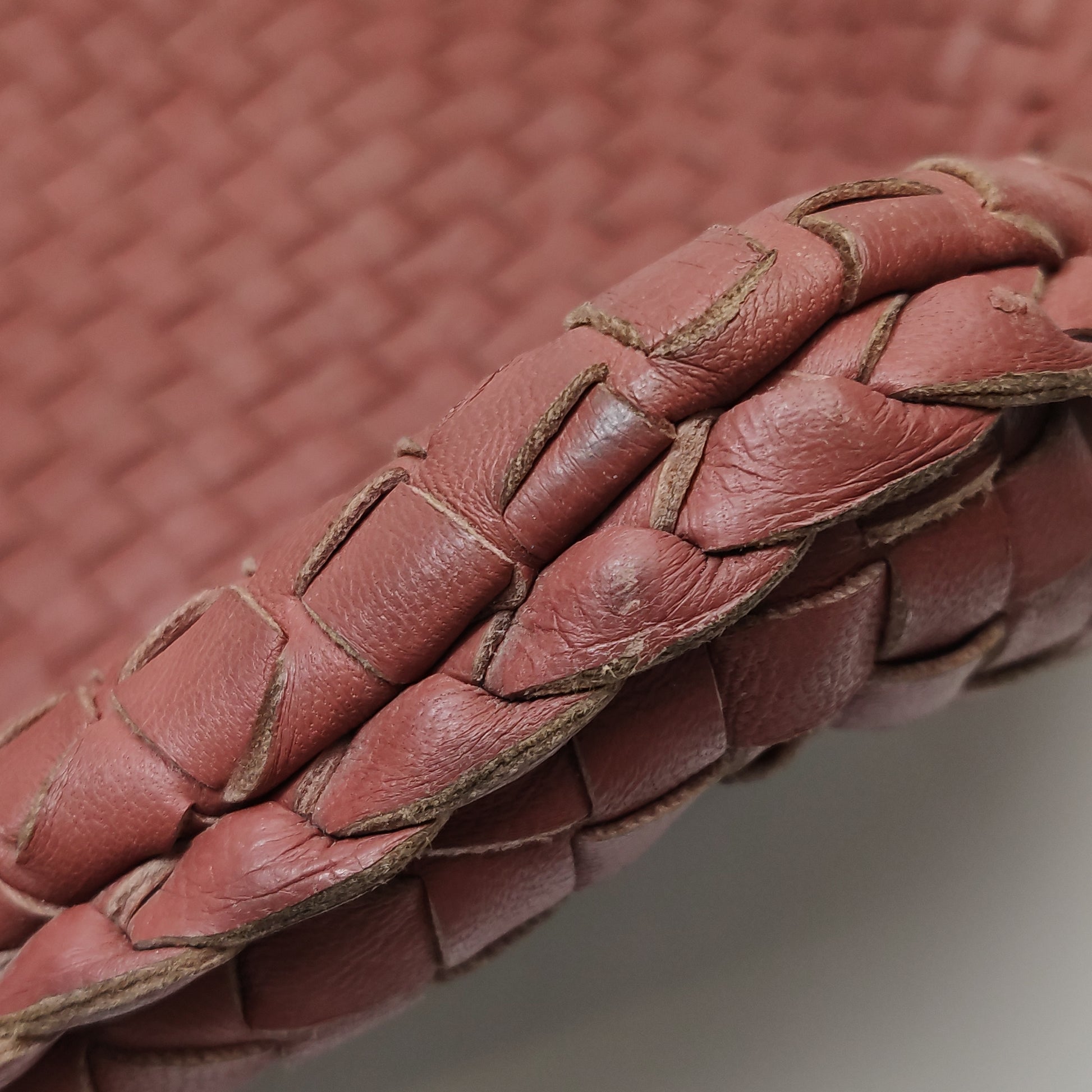 Bottega Veneta Intrecciato Hobo Red Orange