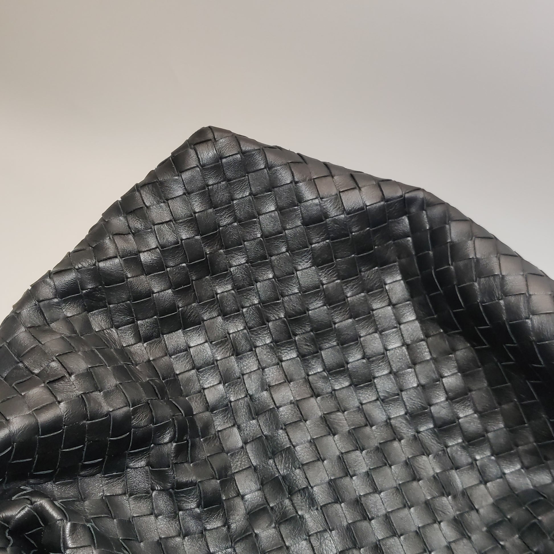 Bottega Veneta Sloane Intrecciato Hobo Bag Black