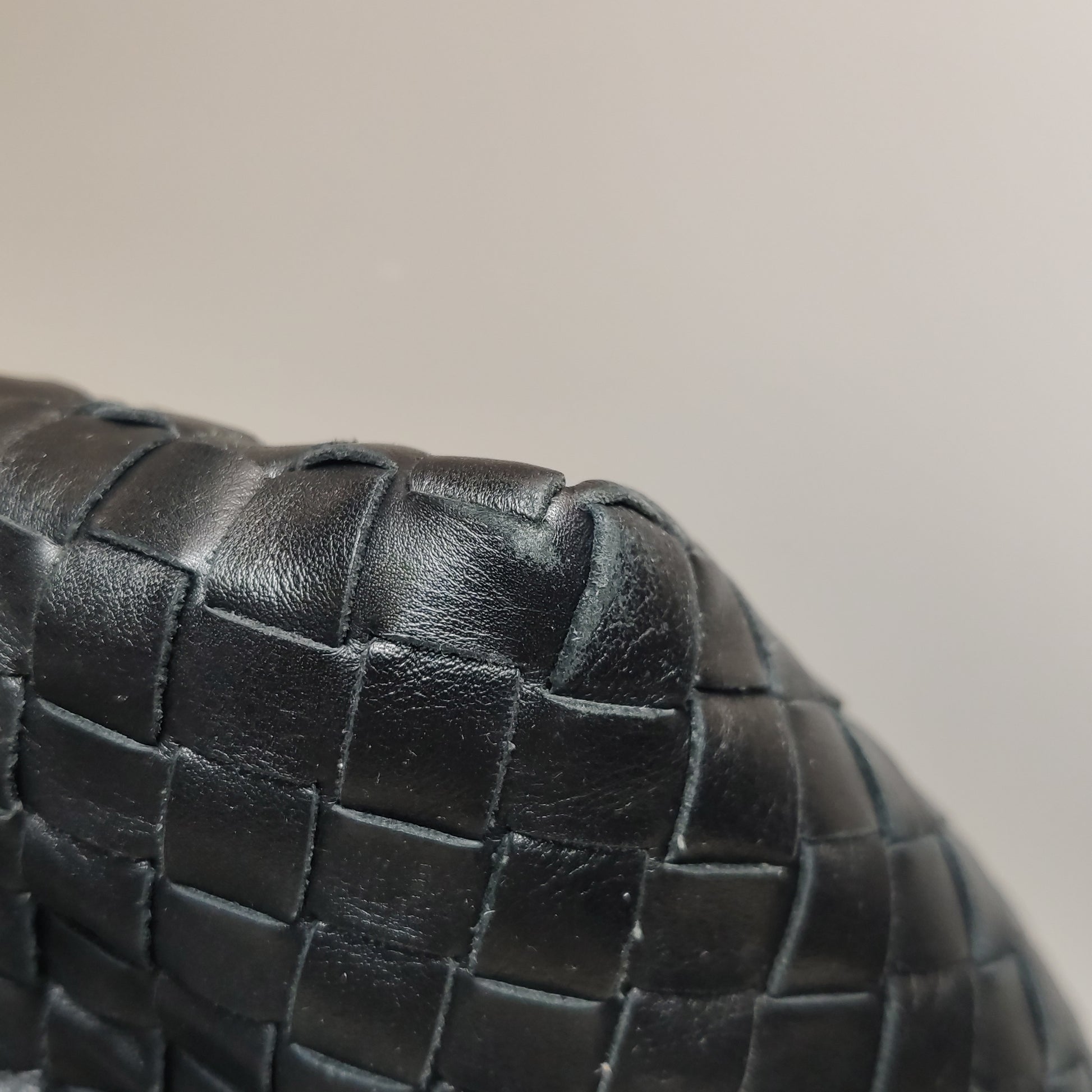 Bottega Veneta Sloane Intrecciato Hobo Bag Black