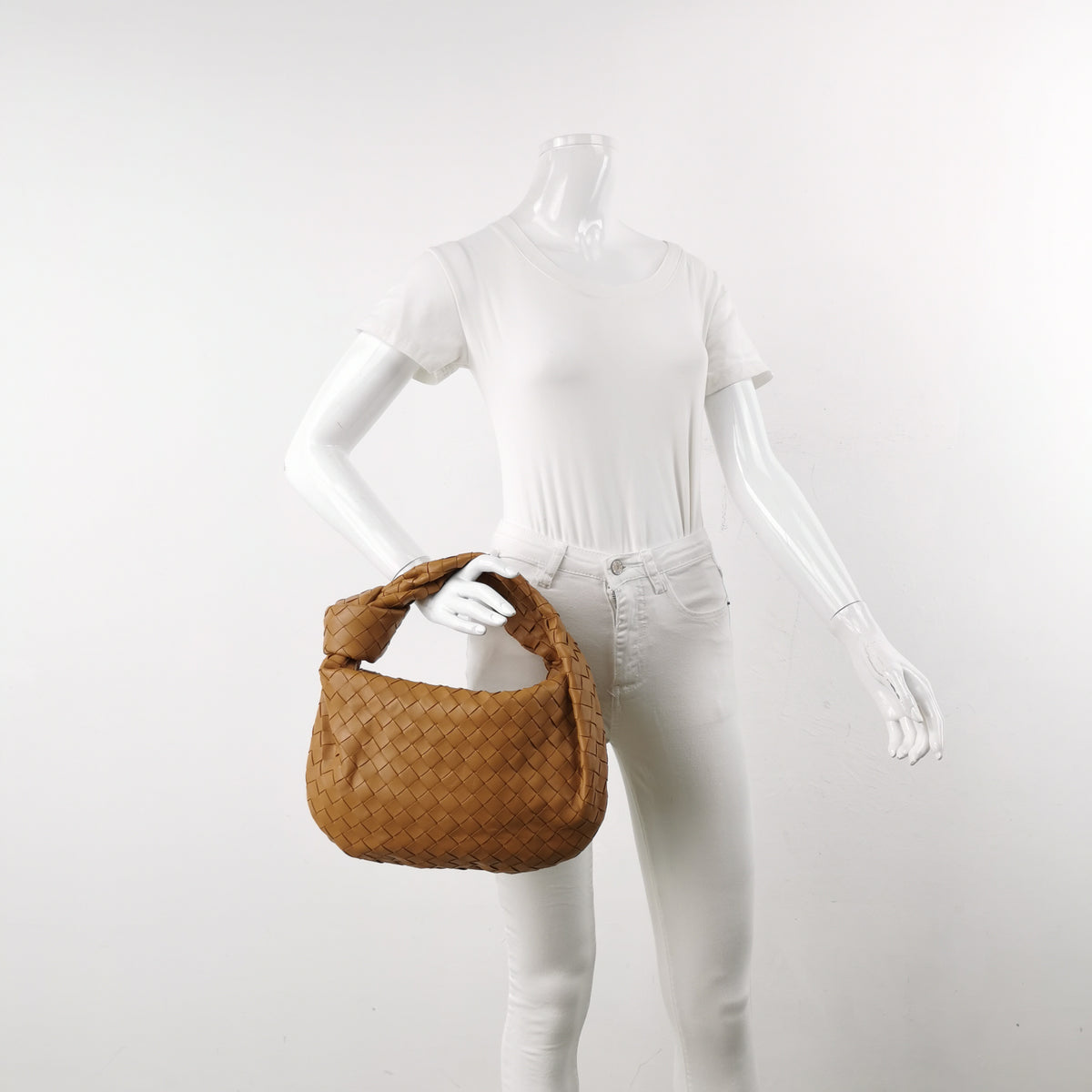 Bottega Veneta Jodie Small Caramel