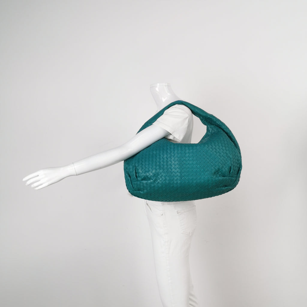 Bottega Veneta Belly Hobo Medium Teal