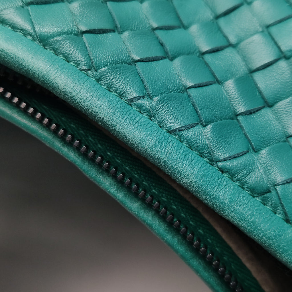 Bottega Veneta Belly Hobo Medium Teal