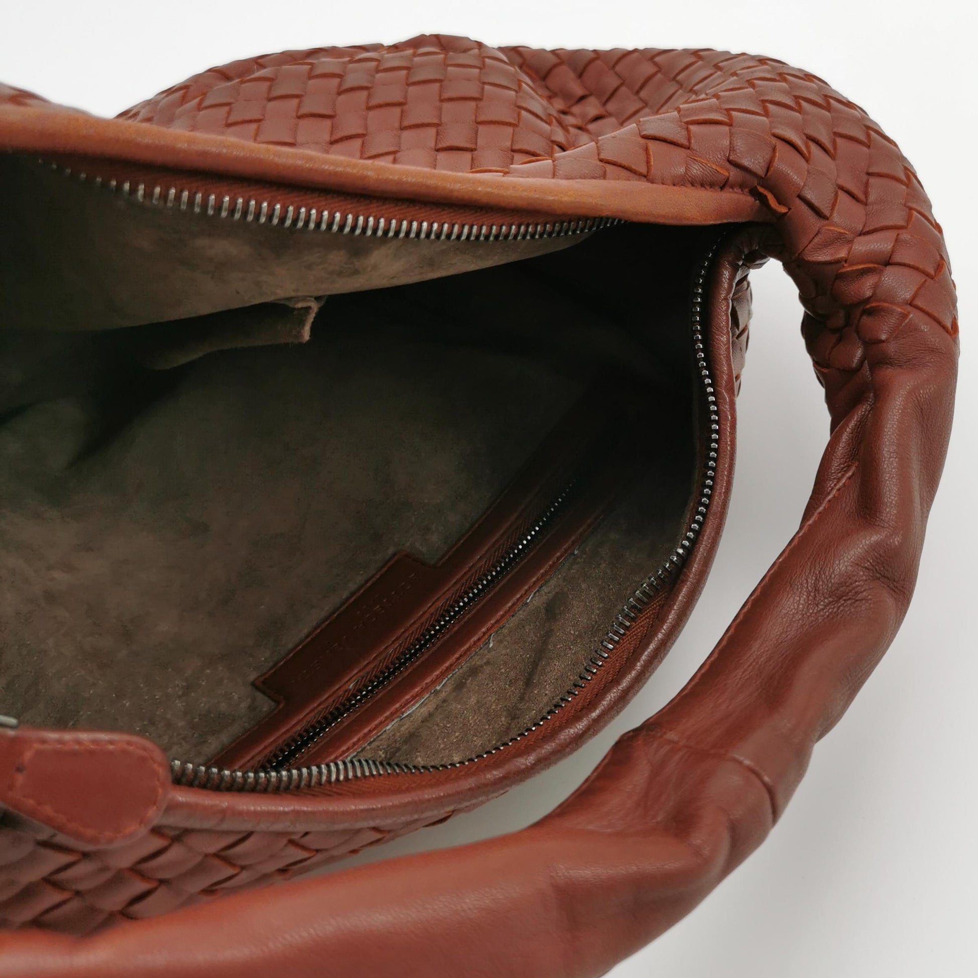 Bottega Veneta Belly Hobo Rust