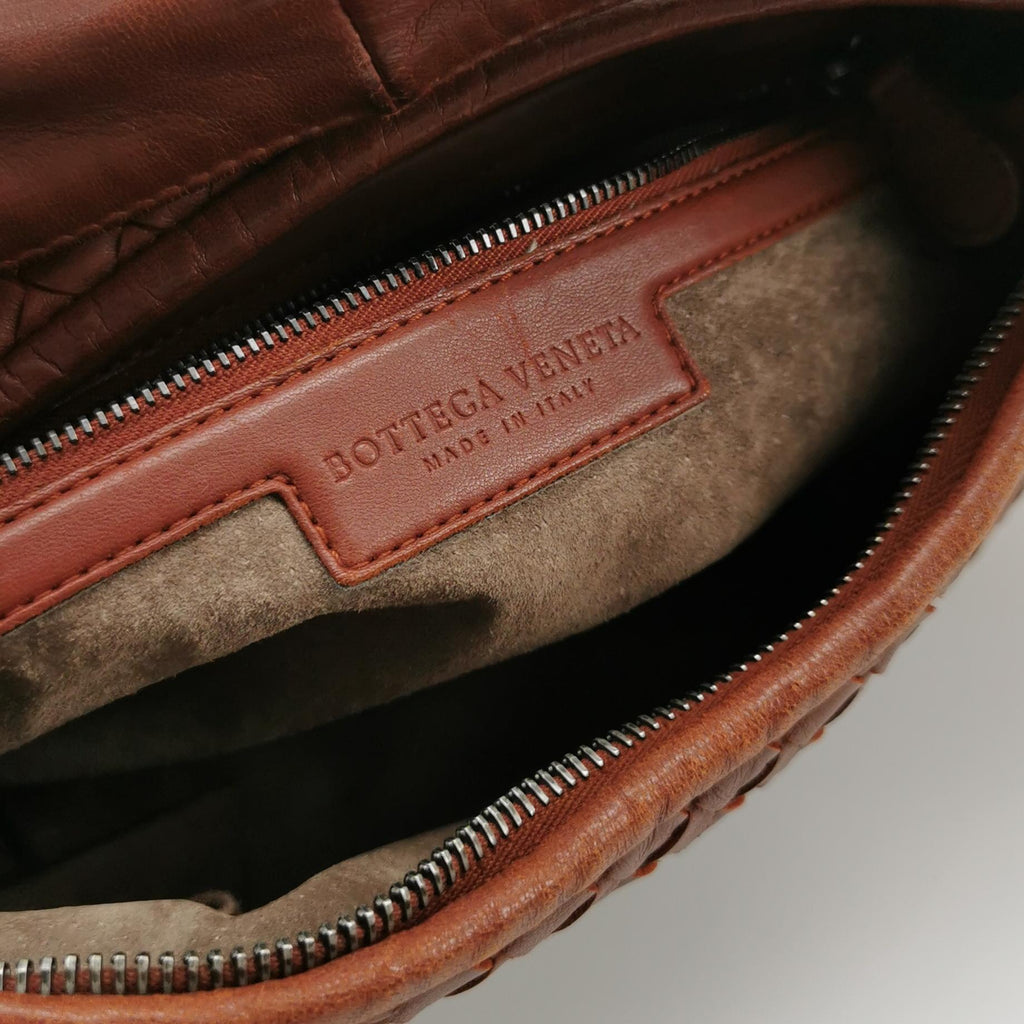 Bottega Veneta Belly Hobo Rust