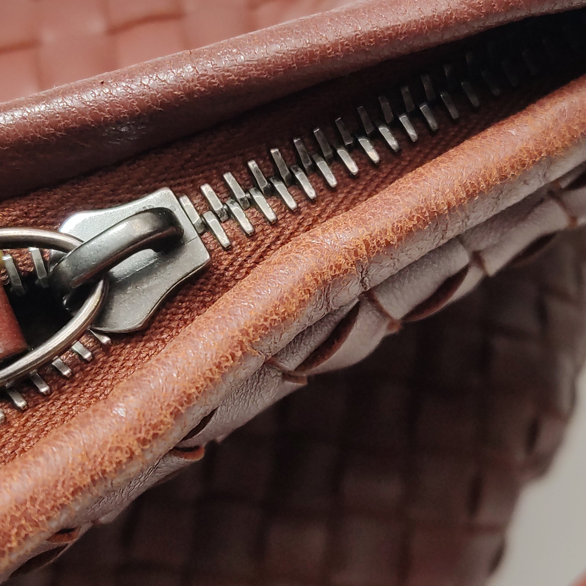 Bottega Veneta Belly Hobo Rust