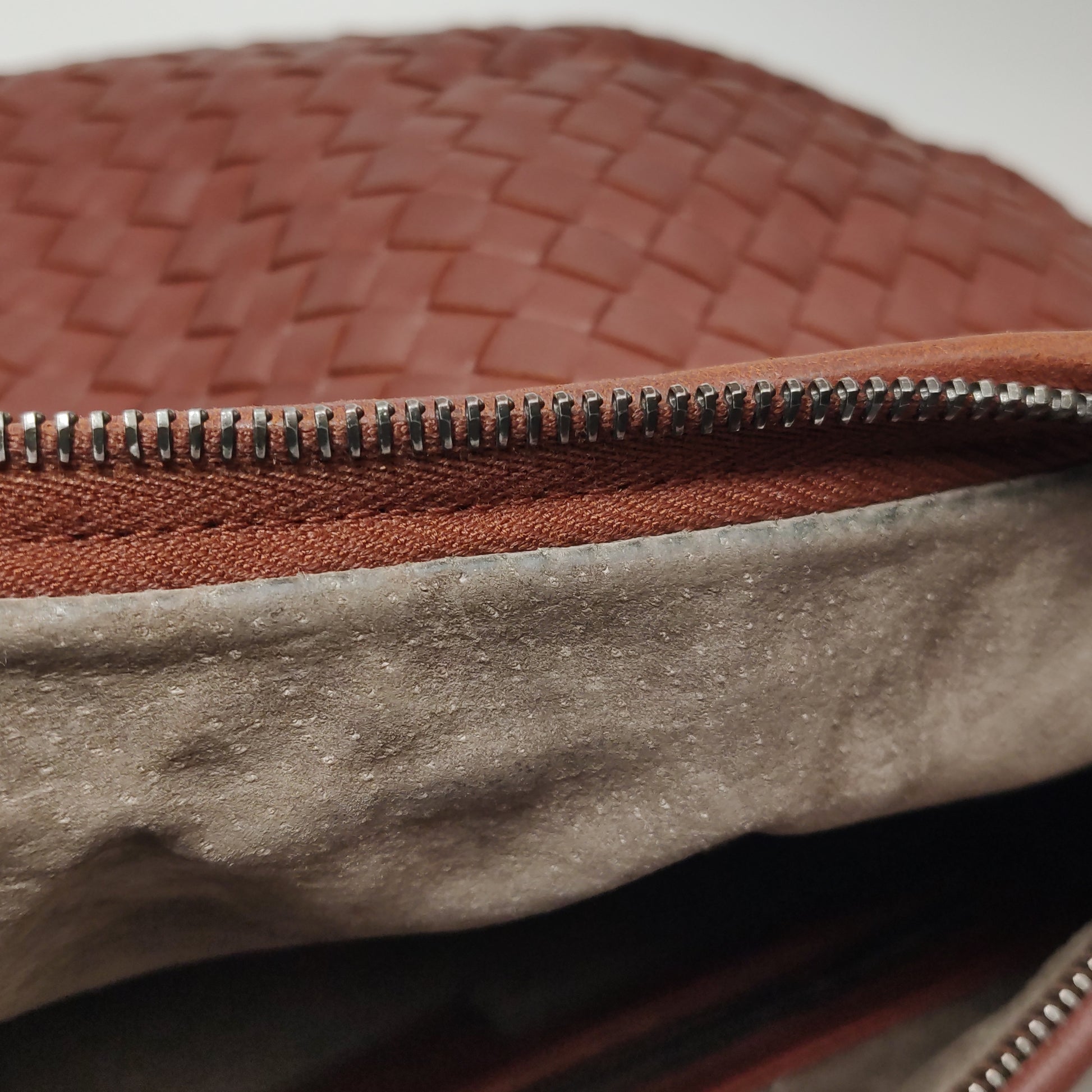 Bottega Veneta Belly Hobo Rust