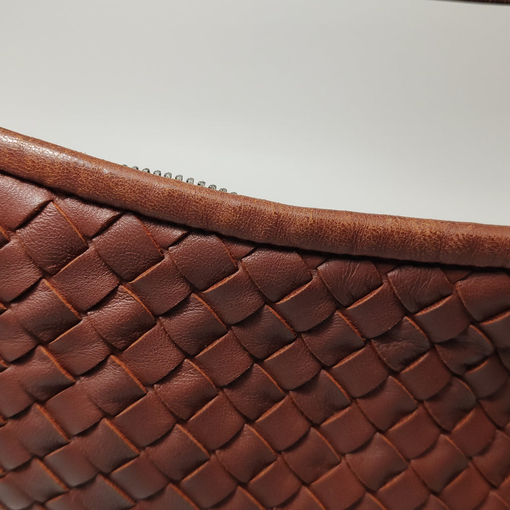 Bottega Veneta Belly Hobo Rust