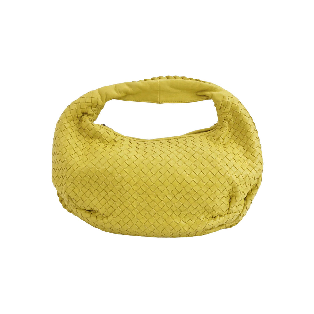 Bottega Veneta Intrecciato Belly Hobo Yellow
