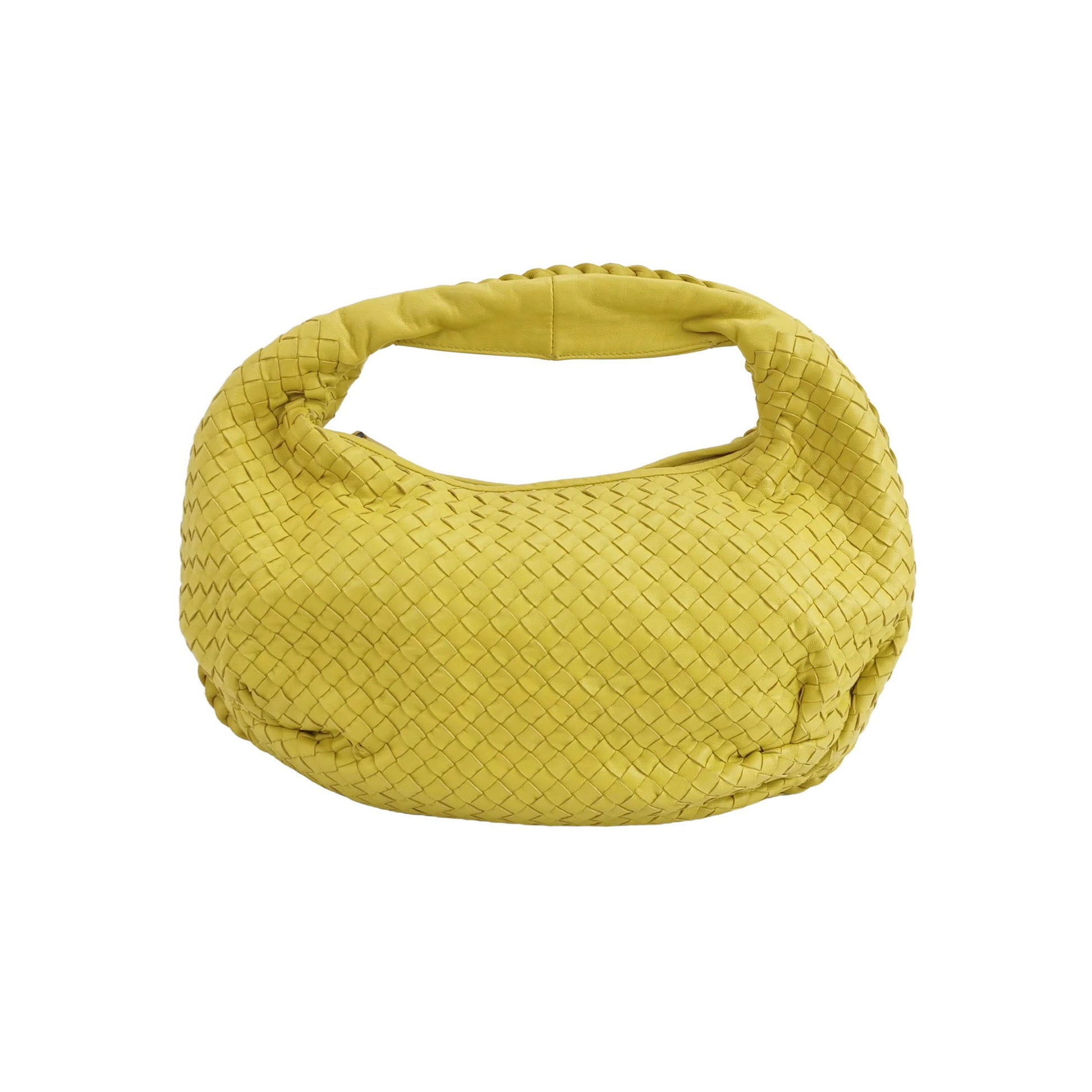 Bottega Veneta Intrecciato Belly Hobo Yellow