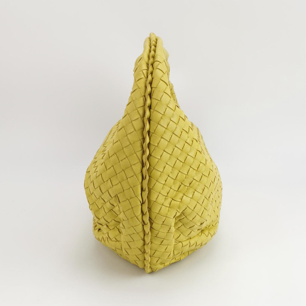 Bottega Veneta Intrecciato Belly Hobo Yellow