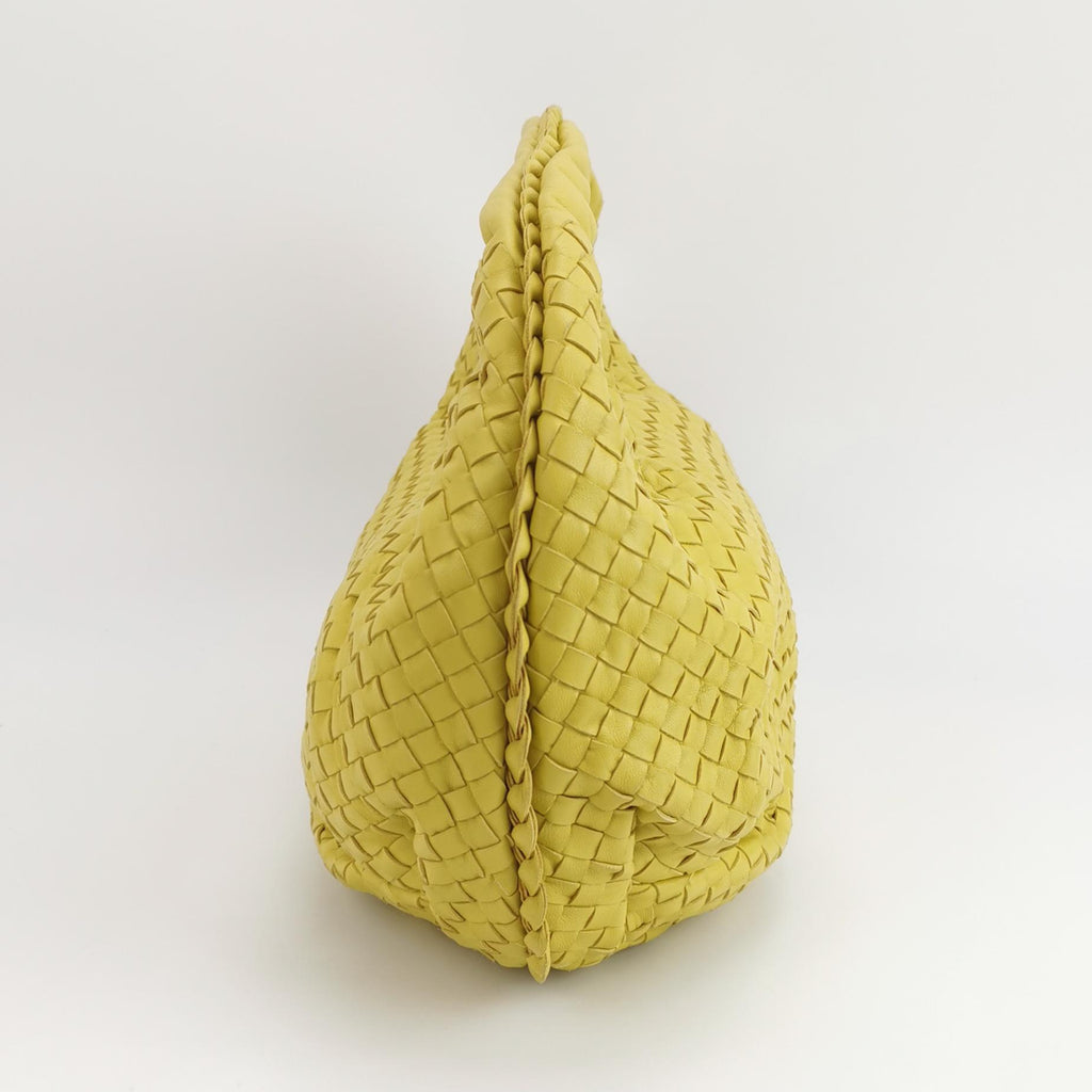 Bottega Veneta Intrecciato Belly Hobo Yellow