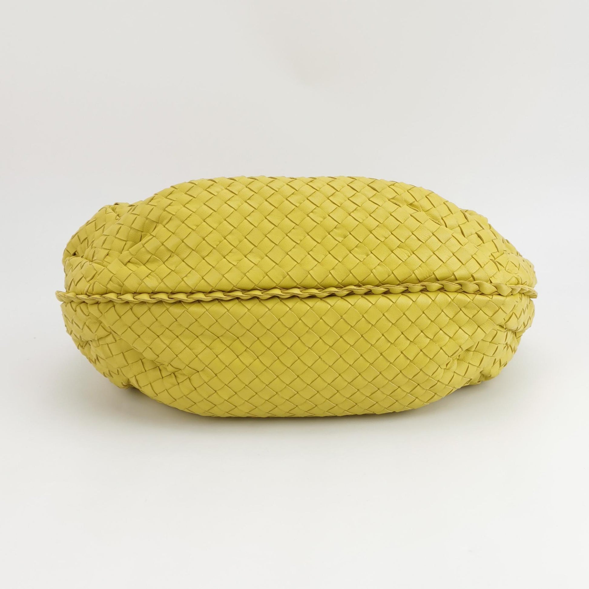 Bottega Veneta Intrecciato Belly Hobo Yellow