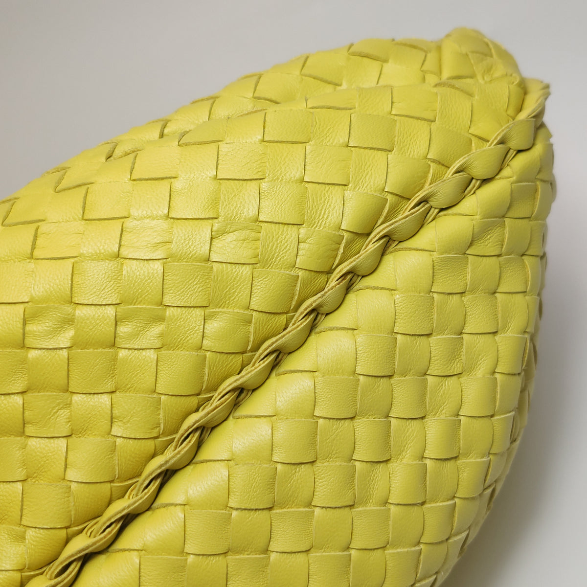 Bottega Veneta Intrecciato Belly Hobo Yellow