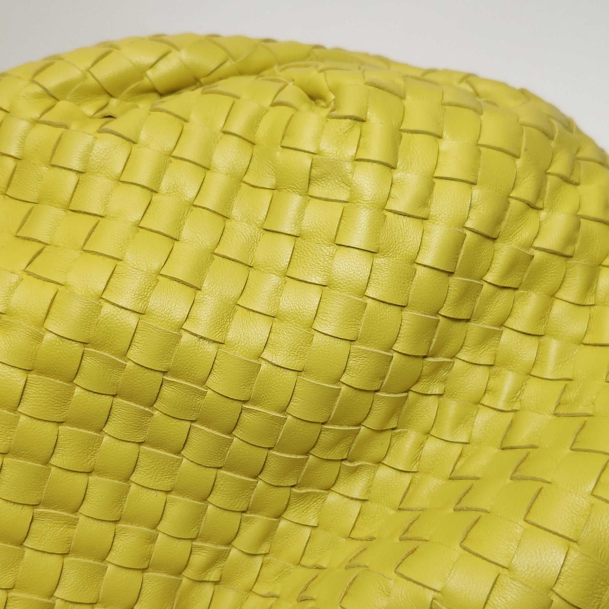 Bottega Veneta Intrecciato Belly Hobo Yellow