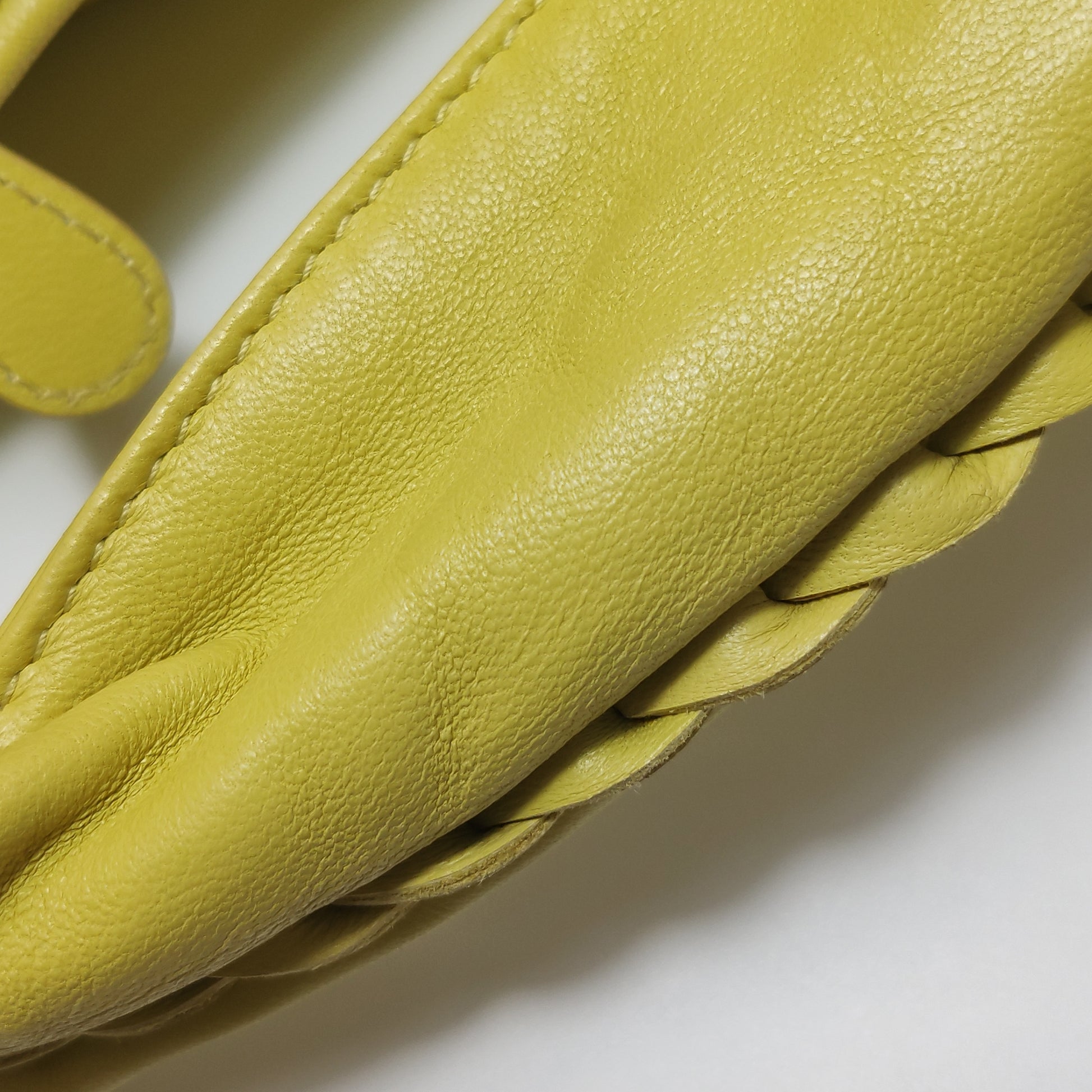 Bottega Veneta Intrecciato Belly Hobo Yellow