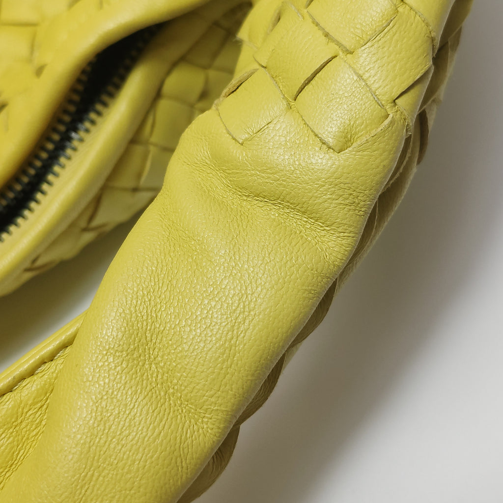 Bottega Veneta Intrecciato Belly Hobo Yellow