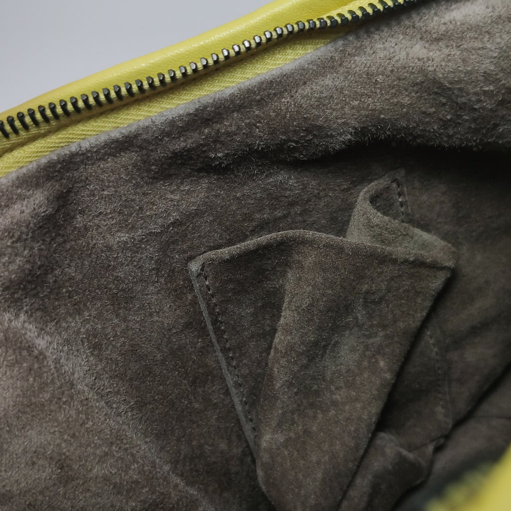 Bottega Veneta Intrecciato Belly Hobo Yellow