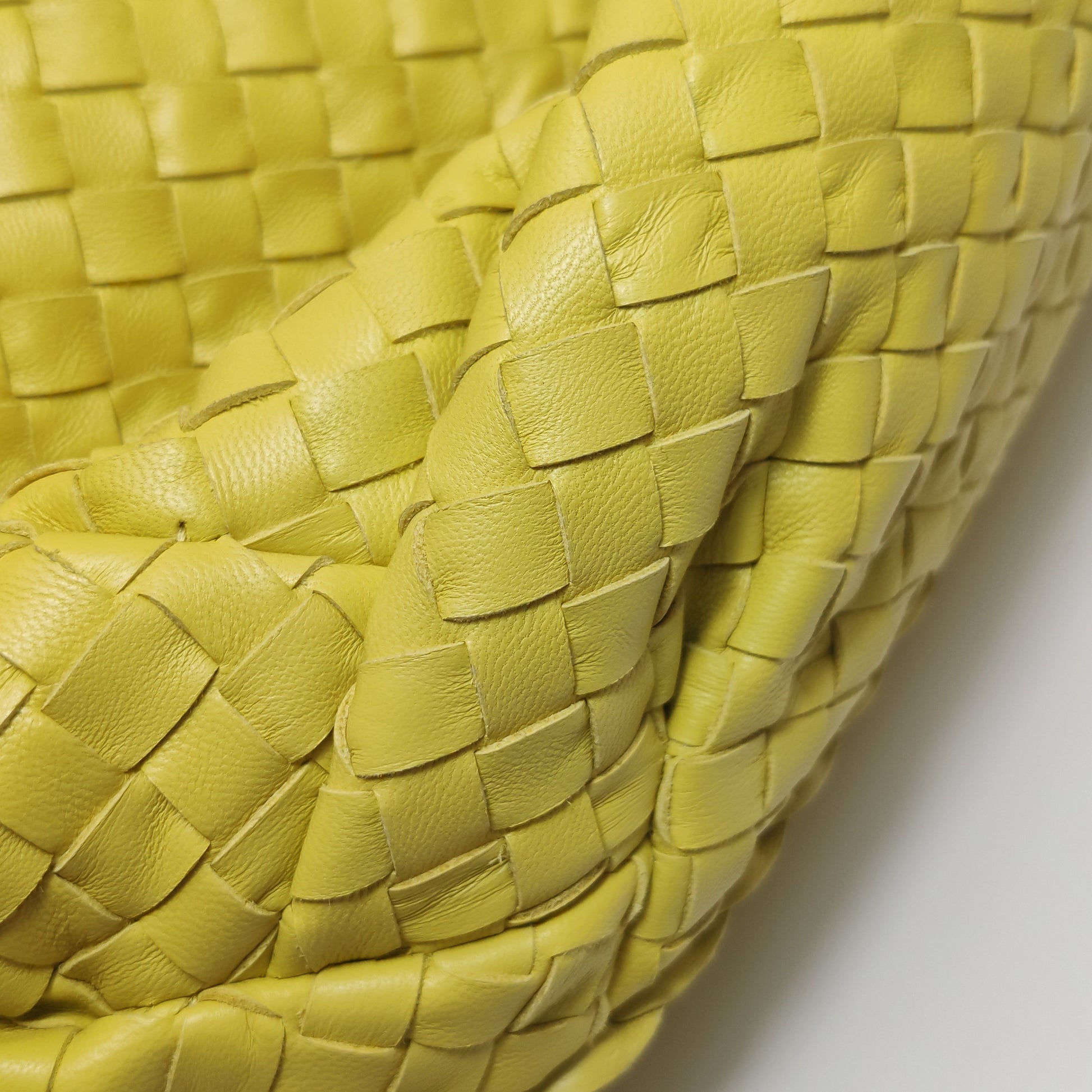 Bottega Veneta Intrecciato Belly Hobo Yellow
