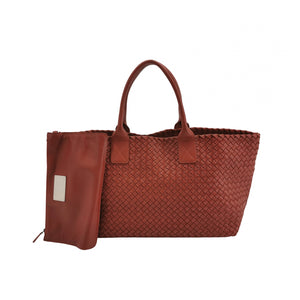 Bottega Veneta Cabat Medium Rust