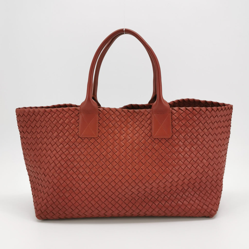 Bottega Veneta Cabat Medium Rust