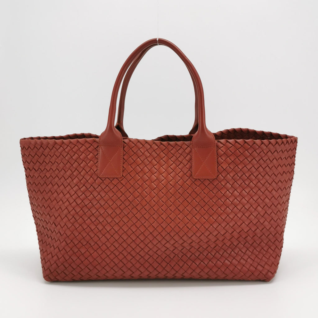 Bottega Veneta Cabat Medium Rust